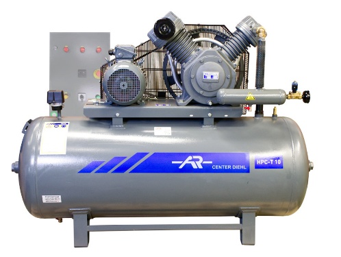 Kolbenkompressor AiR HRC T10 - 500 mit Schaltschrank